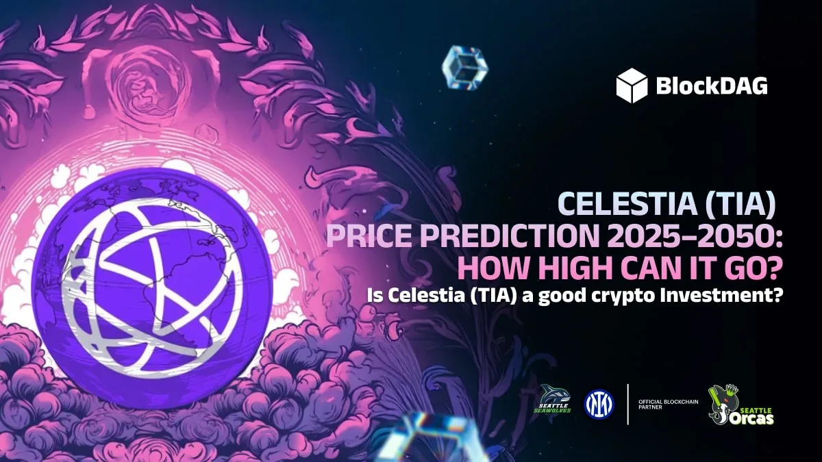 Celestia (TIA) Price Prediction 2025–2050: How High Can It Go?